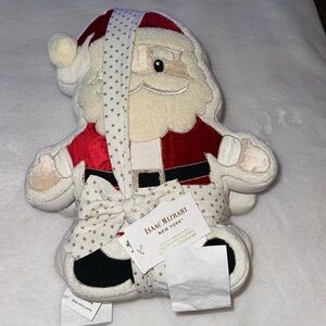 Isaac Mizrahi set of 2 Christmas Santa & Mrs. Claus decorative pillows 🤶🏻🎅🏻